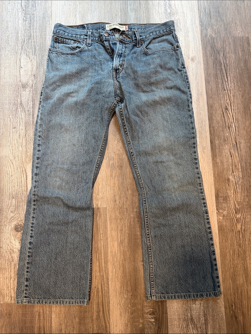 Levi's Men's Light Blue Bootcut Jeans